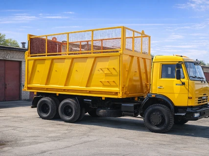 Cамосвал-силосовоз КАМАЗ 65115-50